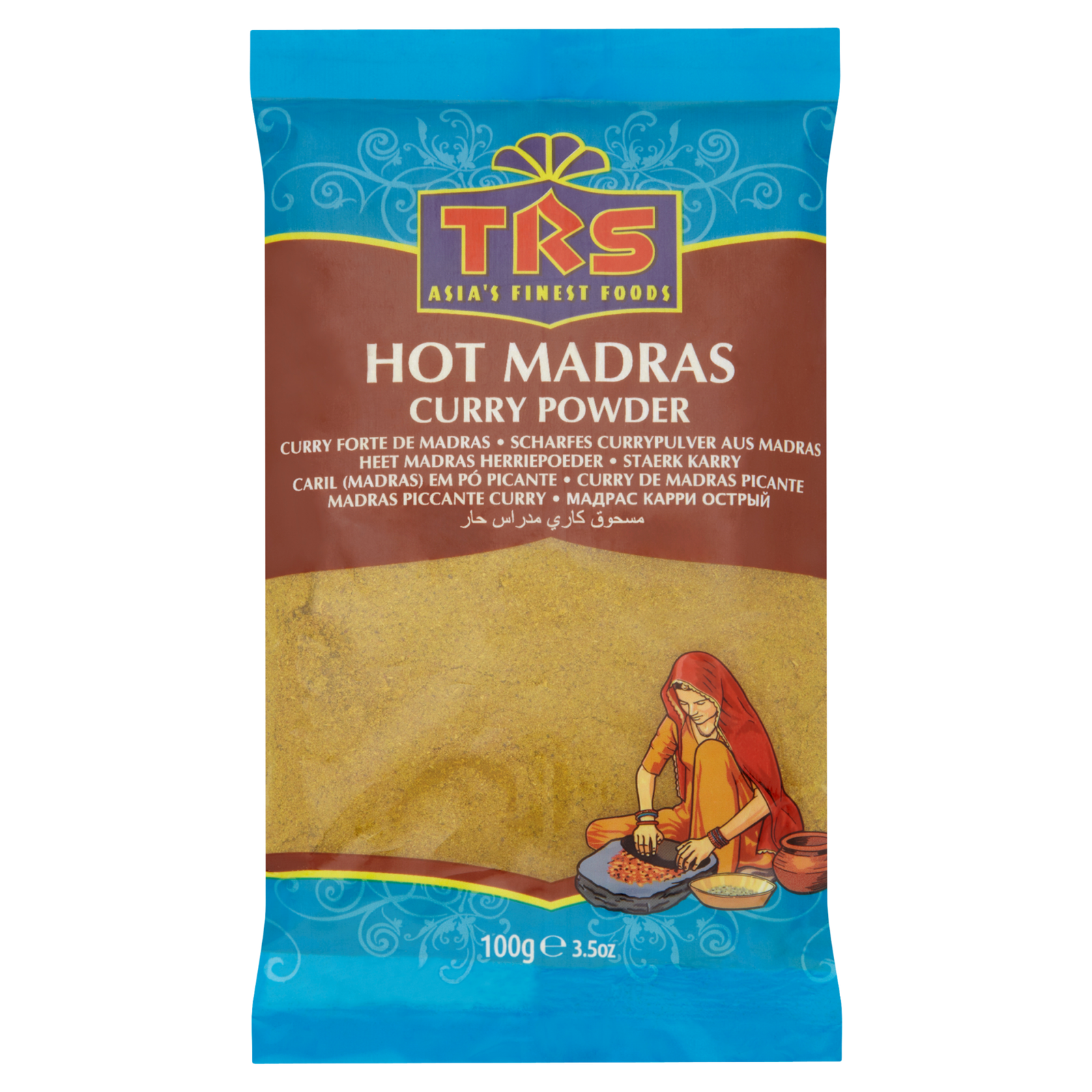 MADRAS CURRY POWDER HOT-TRS 100gx20 Madras Curry Powder Hot-Trs 100Gx20 - Image 1